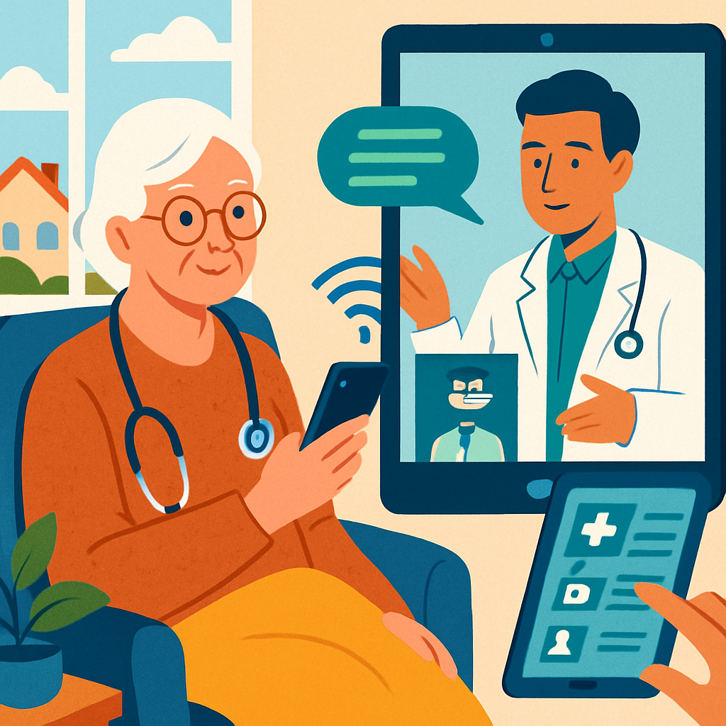 Read more about the article Health Care at Home: Medical Services, Telehealth, and Coordinating Care with Your Clinician