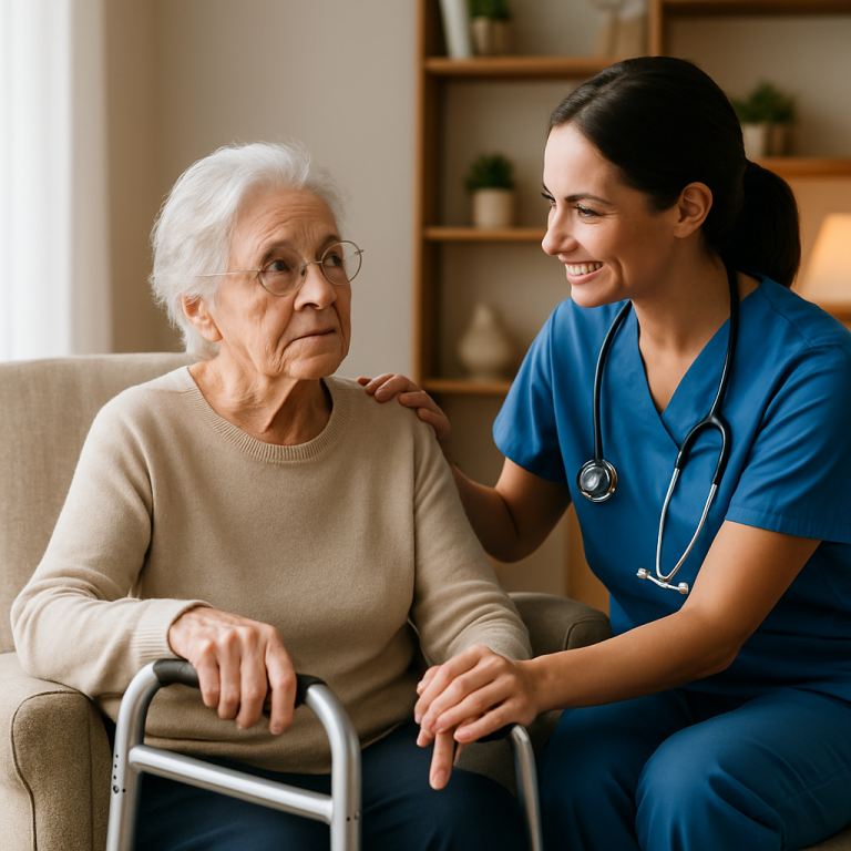 Read more about the article In-Home Nursing Care: Who Needs It and What Skilled Nurses Provide at Home