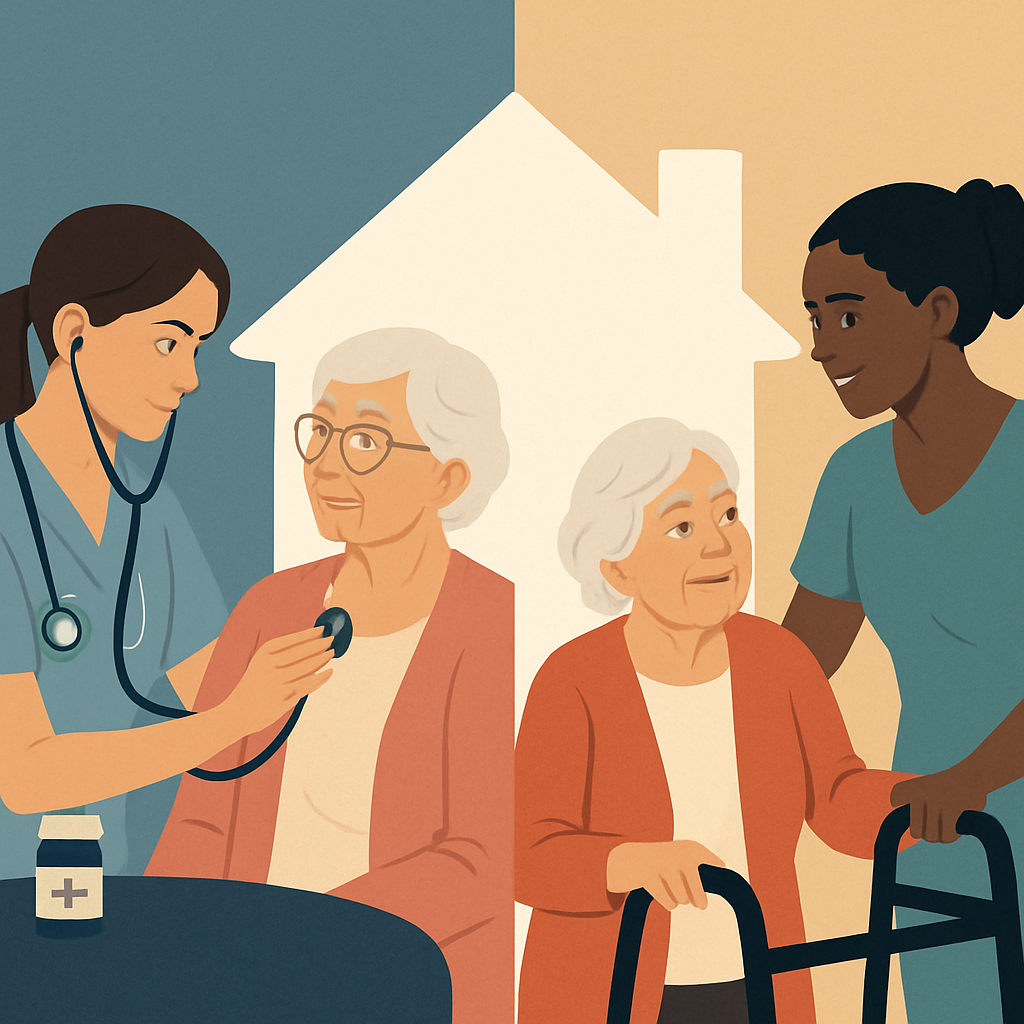 Read more about the article Understanding Home Health: Differences Between Medical and Non-Medical Care