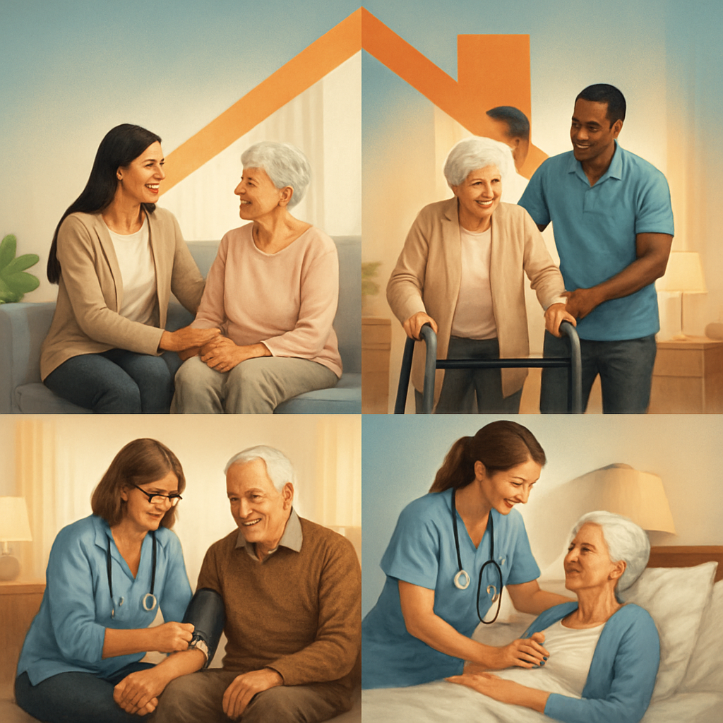 Read more about the article At-Home Care Options: Comparing Services from Companionship to Skilled Nursing