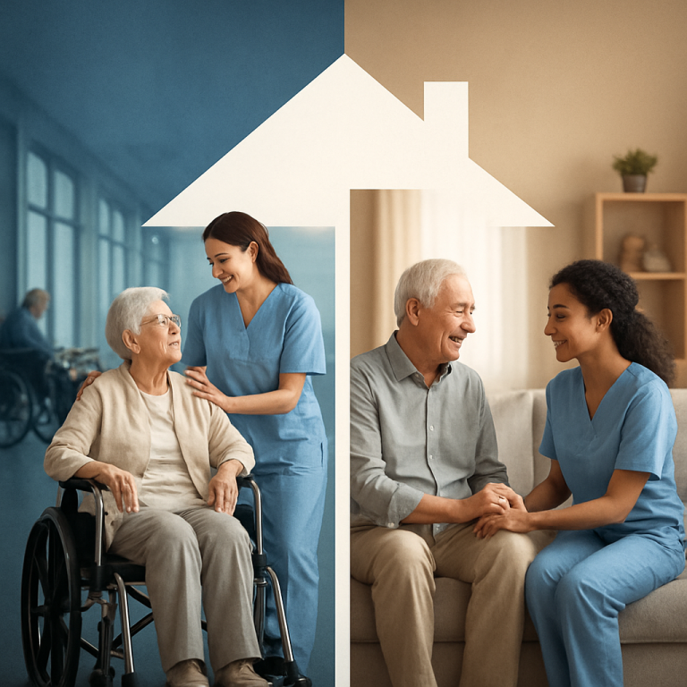 Read more about the article Nursing Care Facilities vs. In-Home Nursing Care: Which Delivers Better Outcomes for Ontario Seniors?