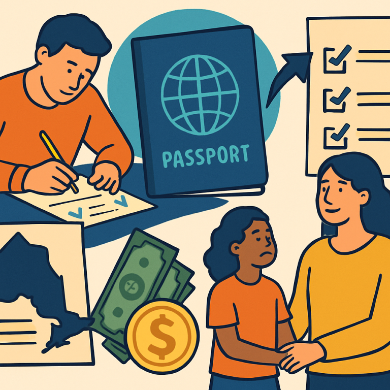 Read more about the article How to Apply for Passport Funding in Ontario: A Step-by-Step Guide for Families